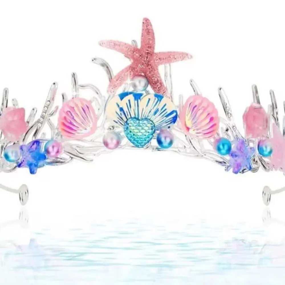Tiara Seashell Headband, NEW